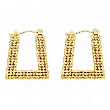 Cercei Alexis Collection 18K Gold Plated - Cercei Alexis Collection ALX89356 placati cu aur 18K