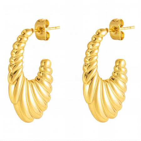 Cercei Alexis Collection 18K Gold Plated - Cercei Alexis Collection ALX89370 placati cu aur 18K