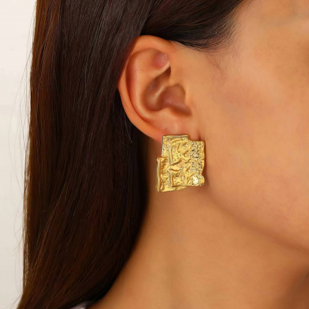 Cercei Alexis Collection ALX89574 placati cu aur 18K [1]