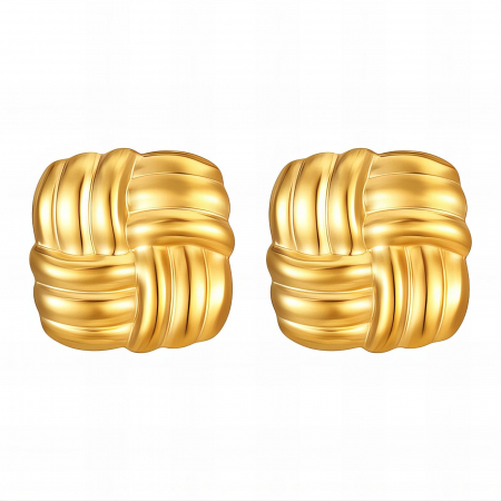 Cercei Alexis Collection 18K Gold Plated - Cercei Alexis Collection ALX89778 placati cu aur 18K