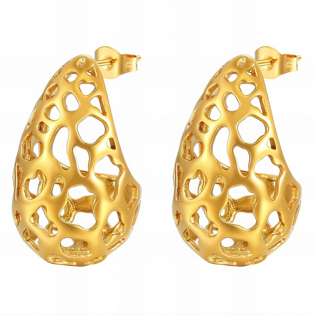 Alexis Collection 18K Gold Plated - Cercei Alexis Collection ALX89798 placati cu aur 18K