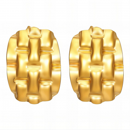 Cercei Alexis Collection 18K Gold Plated - Cercei Alexis Collection ALX89799 placati cu aur 18K