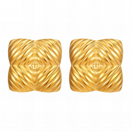 Cercei Alexis Collection 18K Gold Plated - Cercei Alexis Collection ALX89827 placati cu aur 18K