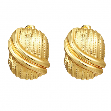 Cercei Alexis Collection 18K Gold Plated - Cercei Alexis Collection ALX89829 placati cu aur 18K
