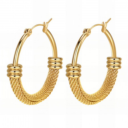 Alexis Collection 18K Gold Plated - Cercei Alexis Collection ALX89990 placati cu aur 18K