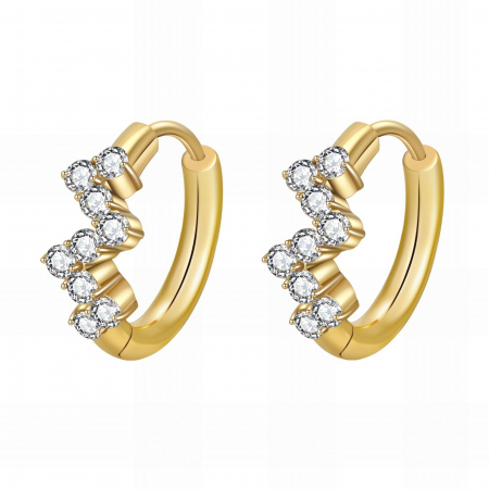 Alexis Collection 18K Gold Plated - Cercei Alexis Collection ALX89997 placati cu aur 18K