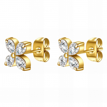 Cercei Alexis Collection 18K Gold Plated - Cercei Alexis Collection ALX90010 placati cu aur 18K
