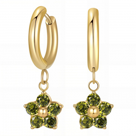 Cercei Alexis Collection 18K Gold Plated - Cercei Alexis Collection ALX90013 placati cu aur 18K