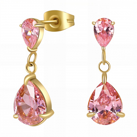 Cercei Alexis Collection 18K Gold Plated - Cercei Alexis Collection ALX90025 placati cu aur 18K