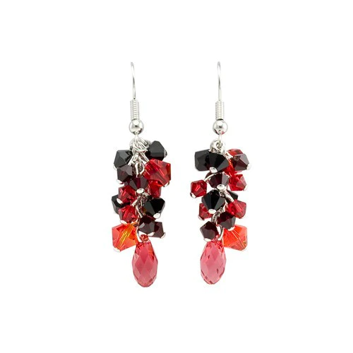 BIJUTERII SWAROVSKI - Cercei cristale Swarovski 3295 Siam