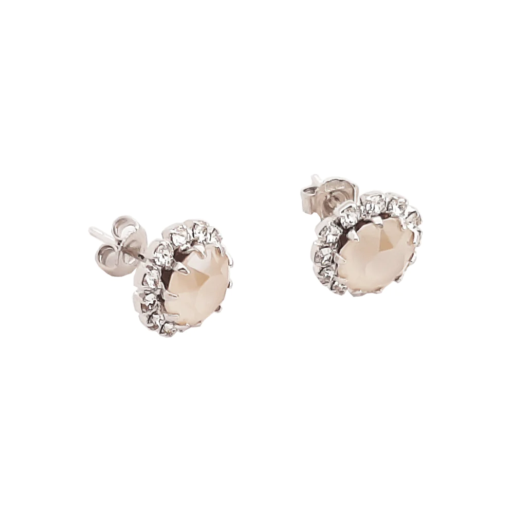 Cercei cristale Swarovski - Cercei cristale Swarovski 3514 Corinne Ivory Cream