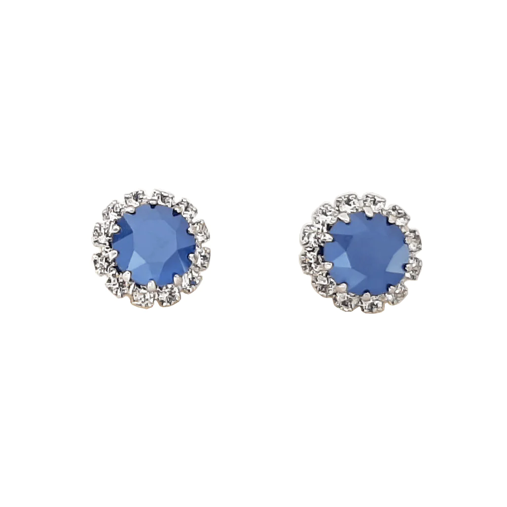 Cercei cristale Swarovski - Cercei cristale Swarovski 3514 Corinne Royal Blue