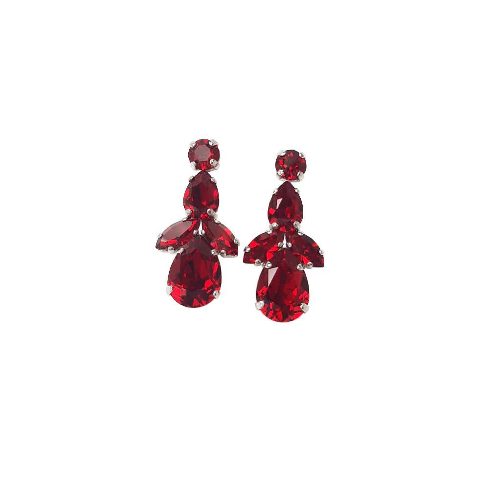 Cercei cristale Swarovski - Cercei cristale Swarovski 3534 Janine Siam