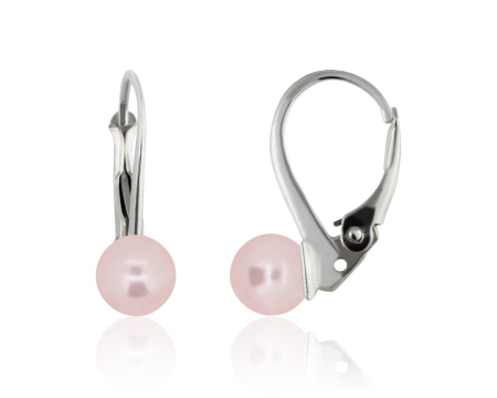 BIJUTERII SWAROVSKI - Cercei din argint cu perle Primero YEM69 Rosaline