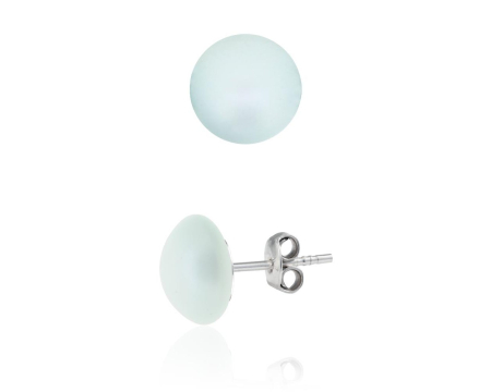 Cercei cristale Swarovski - Cercei din argint cu perle Primero YEM71 Pastel Blue