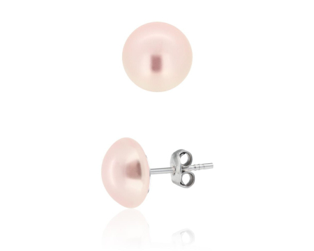 Cercei cristale Swarovski - Cercei din argint cu perle Primero YEM71 Rosaline