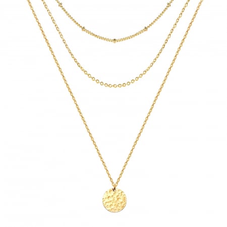Coliere Alexis Collection 18K Gold Plated - Colier Alexis Collection ALX87134C placat cu aur 18K 