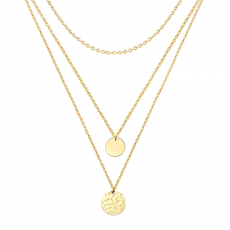 Livrare 24H Alexis Collection - Colier Alexis Collection ALX87135C placat cu aur 18K