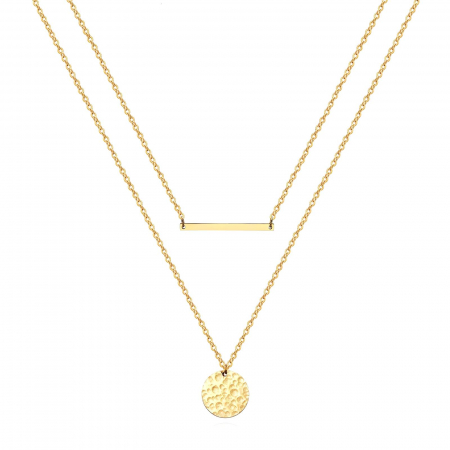 Coliere Alexis Collection 18K Gold Plated - Colier Alexis Collection ALX87138C placat cu aur 18K