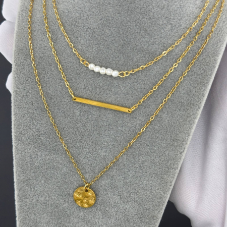Colier Alexis Collection ALX87141C placat cu aur 18K [1]