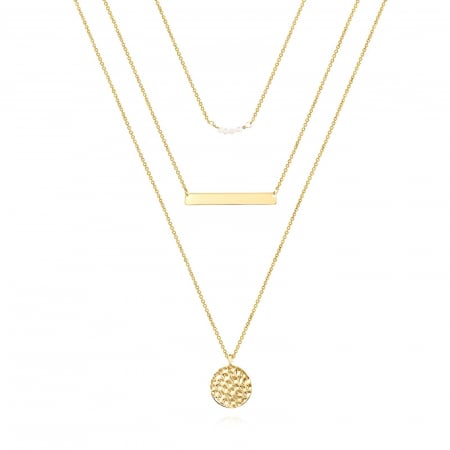 Coliere Alexis Collection 18K Gold Plated - Colier Alexis Collection ALX87141C placat cu aur 18K