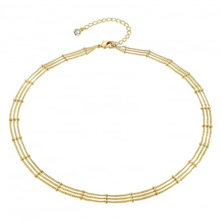 Alexis Collection 18K Gold Plated - Colier Alexis Collection ALX87144C placat cu aur 18K