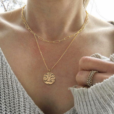 Colier Alexis Collection ALX87153C placat cu aur 18K [2]