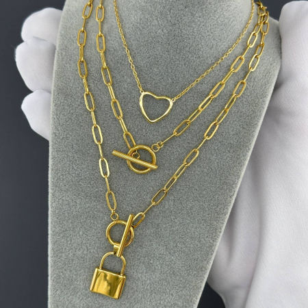 Colier Alexis Collection ALX87182C placat cu aur 18K [2]