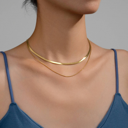 Colier Alexis Collection ALX87287C placat cu aur 18K [1]