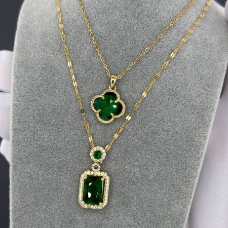 Colier Alexis Collection ALX87333C placat cu aur 18K [2]