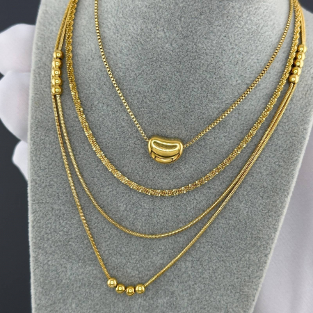 Colier Alexis Collection ALX87341C placat cu aur 18K [1]