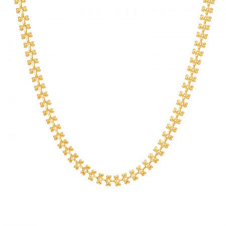 Colier Alexis Collection ALX87345C placat cu aur 18K