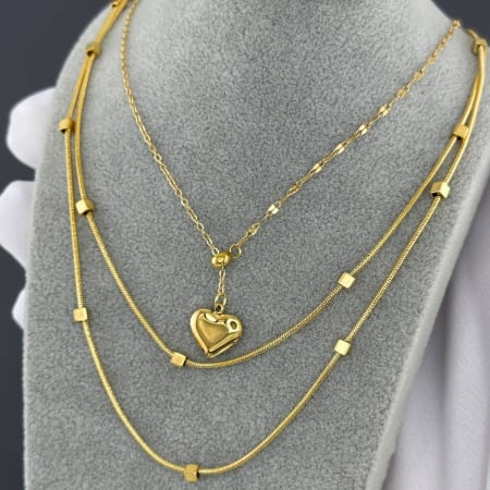 Colier Alexis Collection ALX87347C placat cu aur 18K [1]