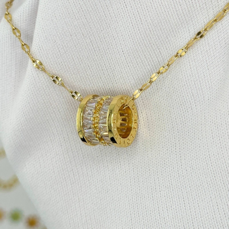 Colier Alexis Collection ALX87356C placat cu aur 18K [1]