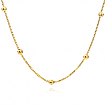 Coliere Alexis Collection 18K Gold Plated - Colier Alexis Collection ALX87401C placat cu aur 18K