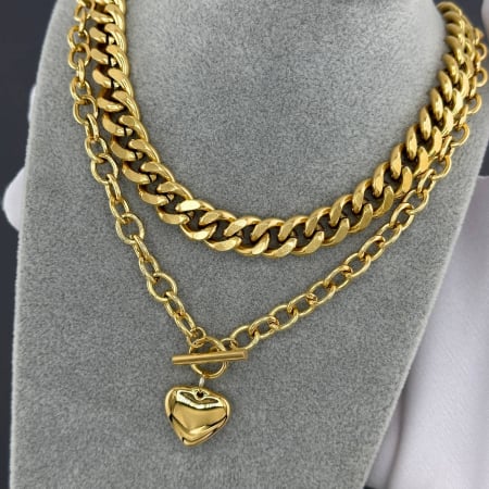 Colier Alexis Collection ALX87417C placat cu aur 18K [1]