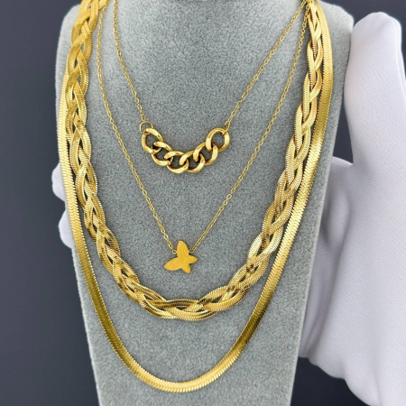 Colier Alexis Collection ALX87419C placat cu aur 18K [1]