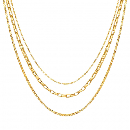 Coliere Alexis Collection 18K Gold Plated - Colier Alexis Collection ALX87452C placat cu aur 18K