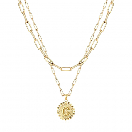 Coliere Alexis Collection 18K Gold Plated - Colier Alexis Collection ALX87684C placat cu aur 18K