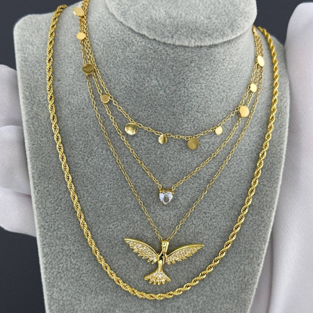 Colier Alexis Collection ALX87719C placat cu aur 18K [1]