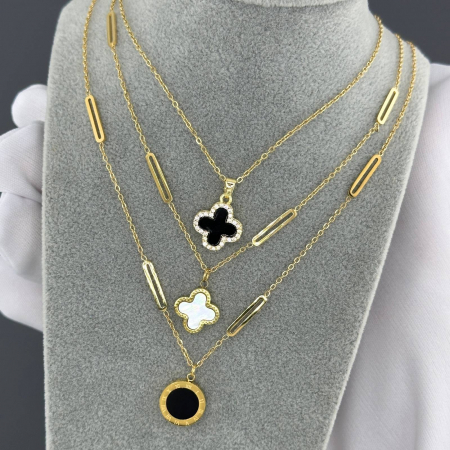 Colier Alexis Collection ALX87802C placat cu aur 18K [1]