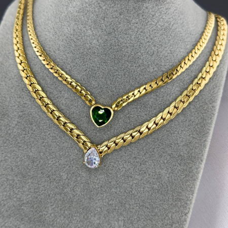 Colier Alexis Collection ALX87845C placat cu aur 18K [1]