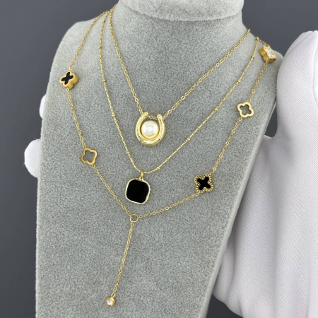 Colier Alexis Collection ALX87852C placat cu aur 18K [3]