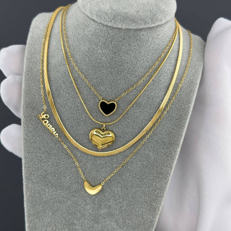 Colier Alexis Collection ALX87856C placat cu aur 18K [2]