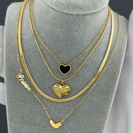 Colier Alexis Collection ALX87862C placat cu aur 18K [1]