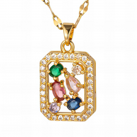 Colier Alexis Collection ALX87876C placat cu aur 18K [1]