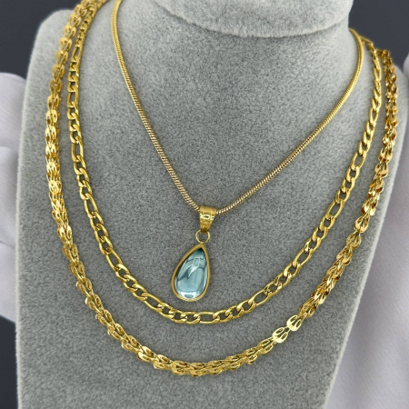 Colier Alexis Collection ALX87877C placat cu aur 18K [1]