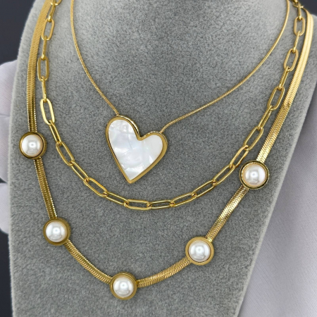 Colier Alexis Collection ALX87896C placat cu aur 18K [1]