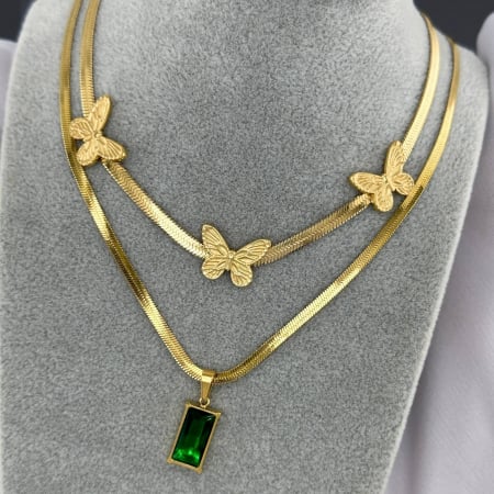Colier Alexis Collection ALX87899C placat cu aur 18K [1]