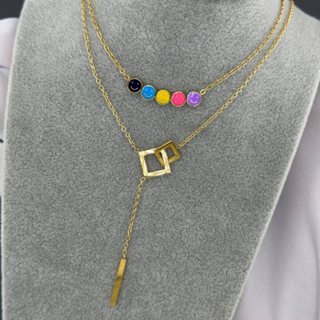 Colier Alexis Collection ALX87900C placat cu aur 18K [1]